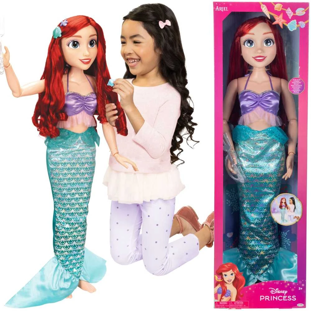 Jakks Pacific Disney Princess Lėlė Disney Princesė Arielė Undinėlė lėlė 81 cm