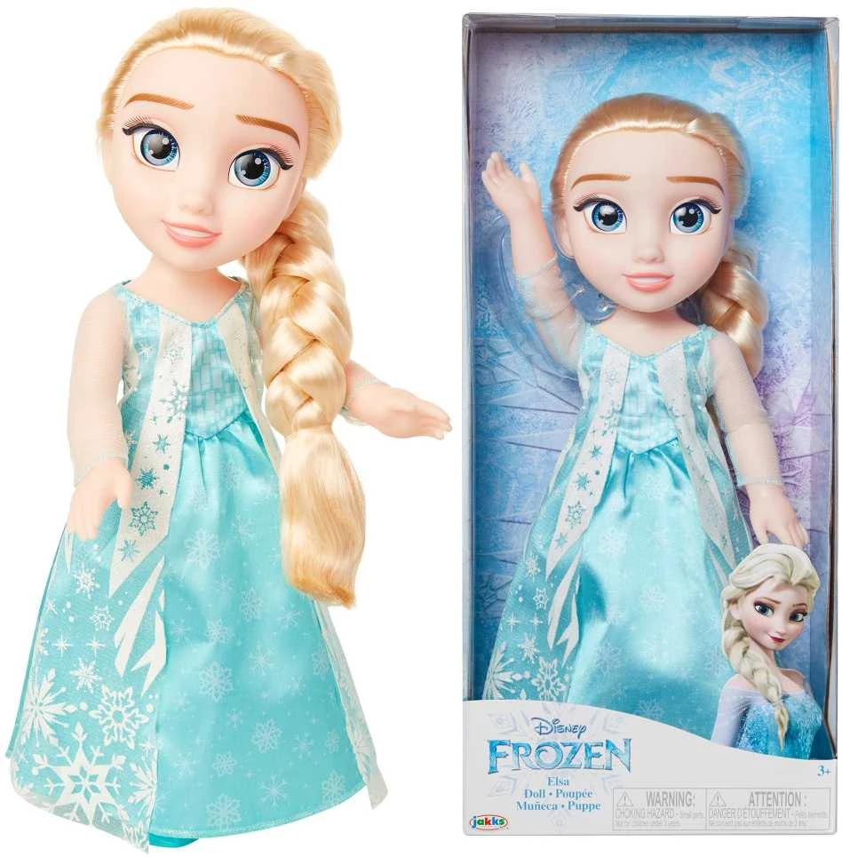 Jakks Pacific Disney Princess Lėlė Disney Princesės Elsos Ledo šalis lėlė 35 cm