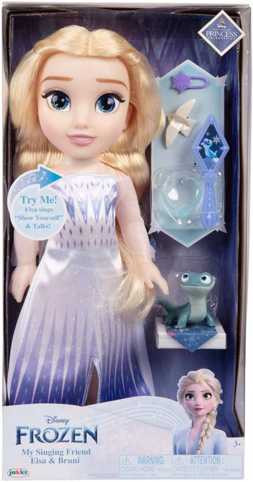 Disney Ledo šalis 2 - Mano dainuojanti draugė Elsa Lėlė ir Bruni (225136-EU)