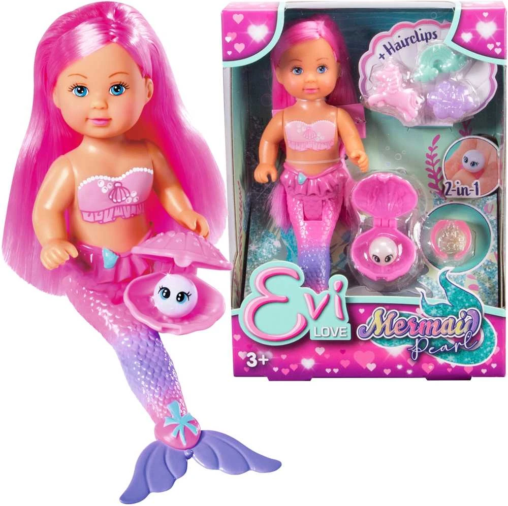 Lėlė su priedais Simba Evi Love Mermaid Pearl 105733699