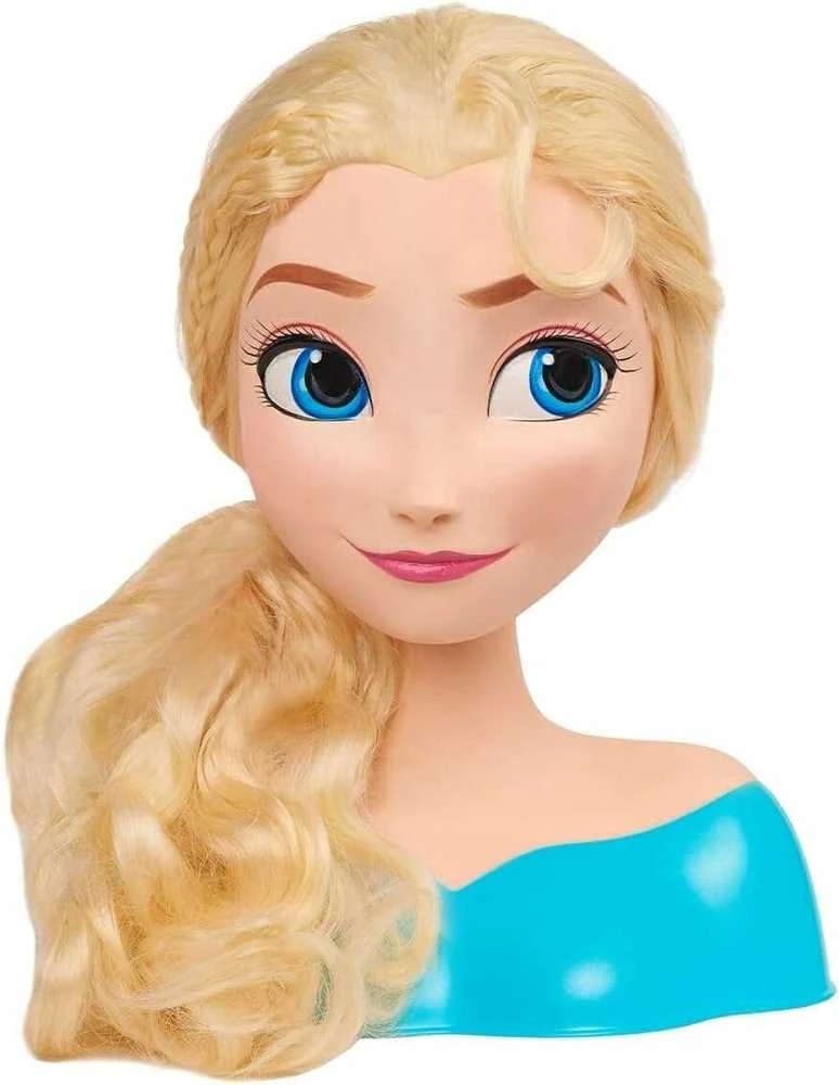 Disney Frozen Lėlė plaukų šukavimo ir formavimo galvutė Disney Princess Elsa Frozen +