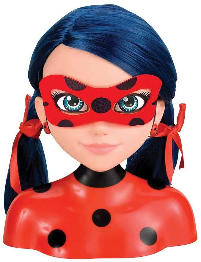MIRACULOUS lėlės galva puošimui Ladybug Deluxe, 50247