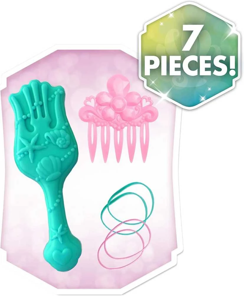 justplay Lėlė plaukų formavimo galvutė Disney Princess Little Mermaid Ariel Ariel Kirpykla + priedai