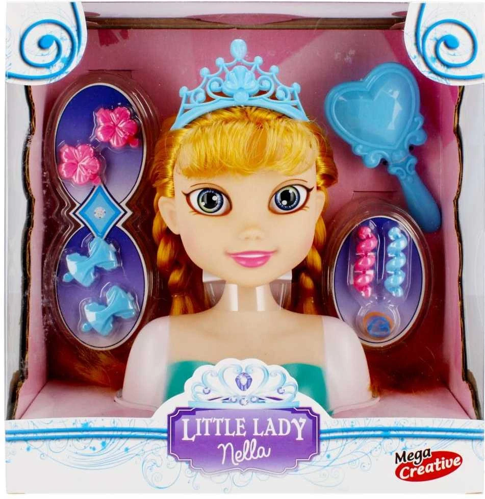 Mega Creative Nella princesės stiliaus galvutė