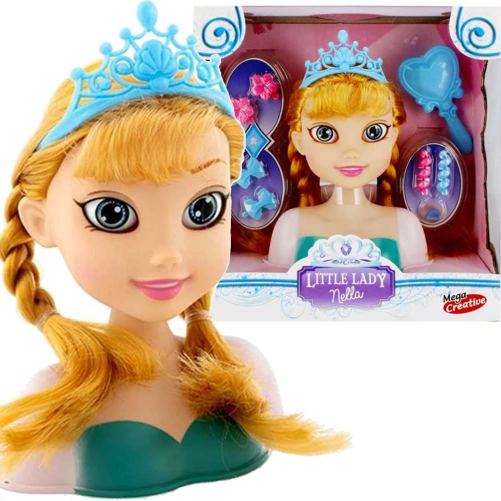 Mega Creative Nella princesės stiliaus galvutė