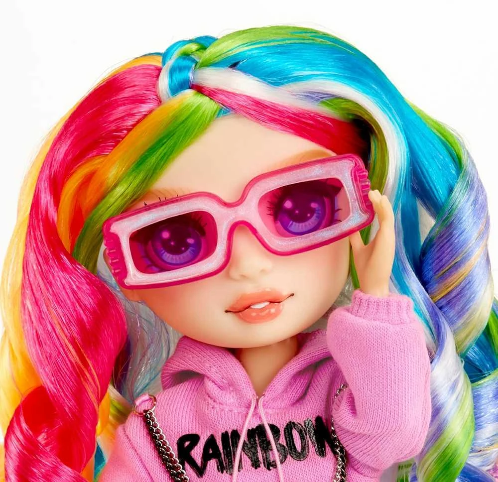 MGA Lėlė 121411-EUC Rainbow High Creative Crystals mados lėlė - Amaya