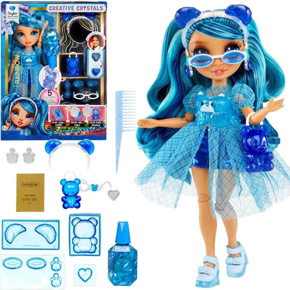 MGA Lėlė Rainbow High Creative Crystals Skyler 121374-EUC