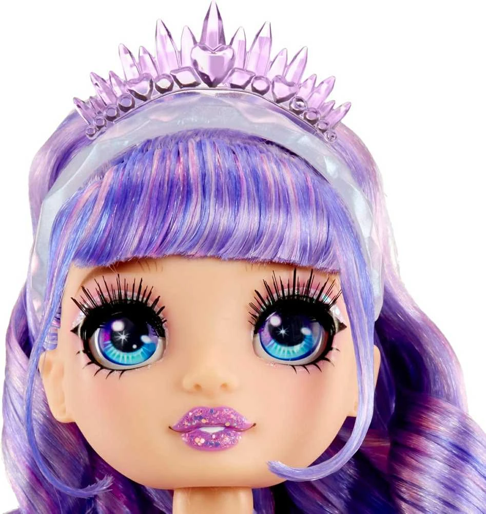 MGA Lėlė 121404-EUC Rainbow High Creative Crystals mados lėlė - violetinė