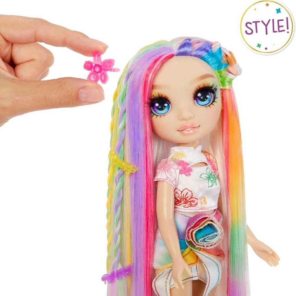 MGA Lėlė Rainbow High Hair Chalk & Style Amaya vaivorykštinė 526780-EUC