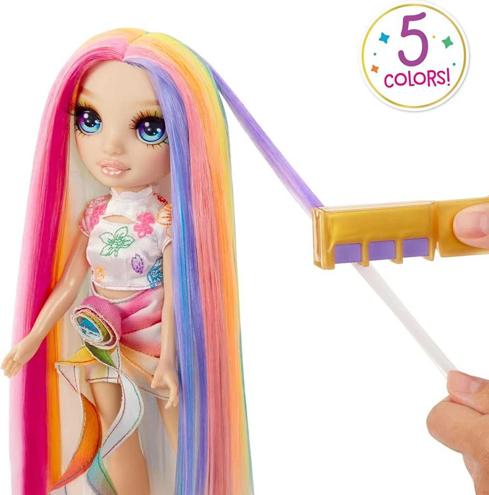 MGA Lėlė Rainbow High Hair Chalk & Style Amaya vaivorykštinė 526780-EUC