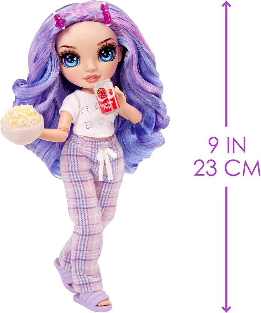 MGA Lėlė Junior High Pižamų Vakarėlio kolekcija Violet violetinė 503705-EUC