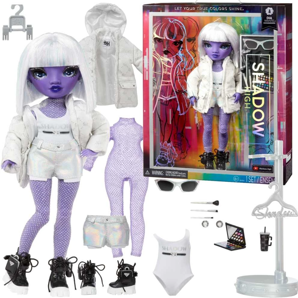 Rainbow High L.O.L Surprise Light Shadow High S23 Fashion Doll - Dia Mante