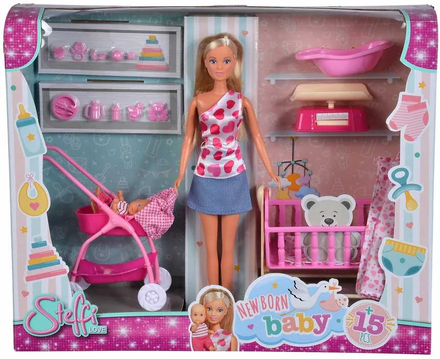 Simba lėlė Steffi Love Mama su vaiku