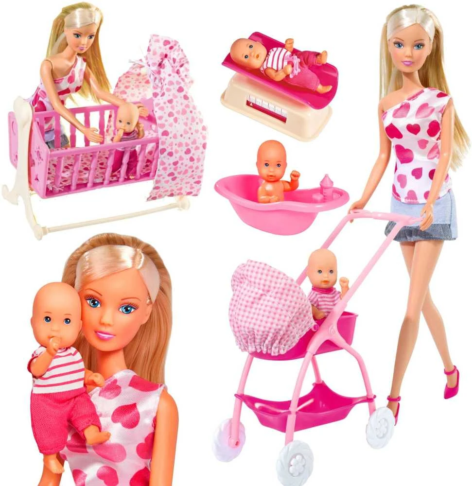 Simba lėlė Steffi Love Mama su vaiku