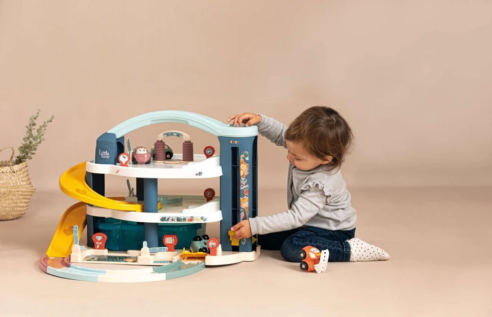 „Smoby Little Maxi Garage Car Vroom Planet“