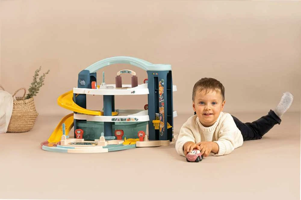 „Smoby Little Maxi Garage Car Vroom Planet“