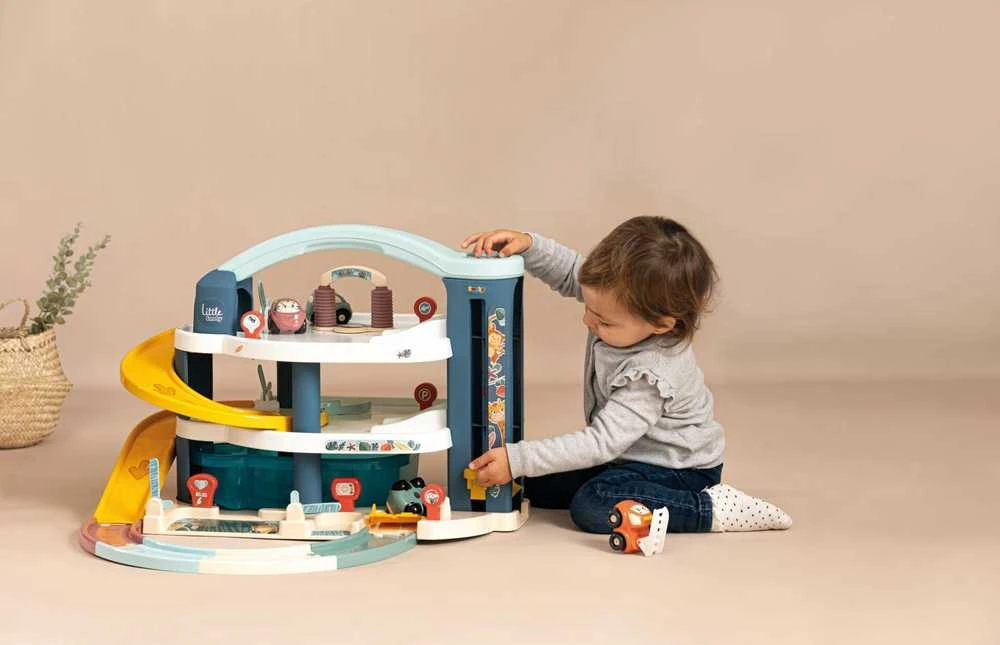 „Smoby Little Maxi Garage Car Vroom Planet“