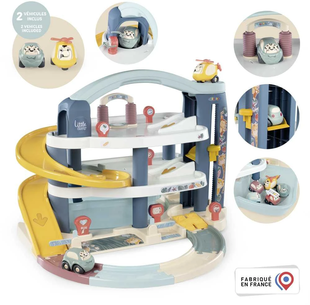 „Smoby Little Maxi Garage Car Vroom Planet“