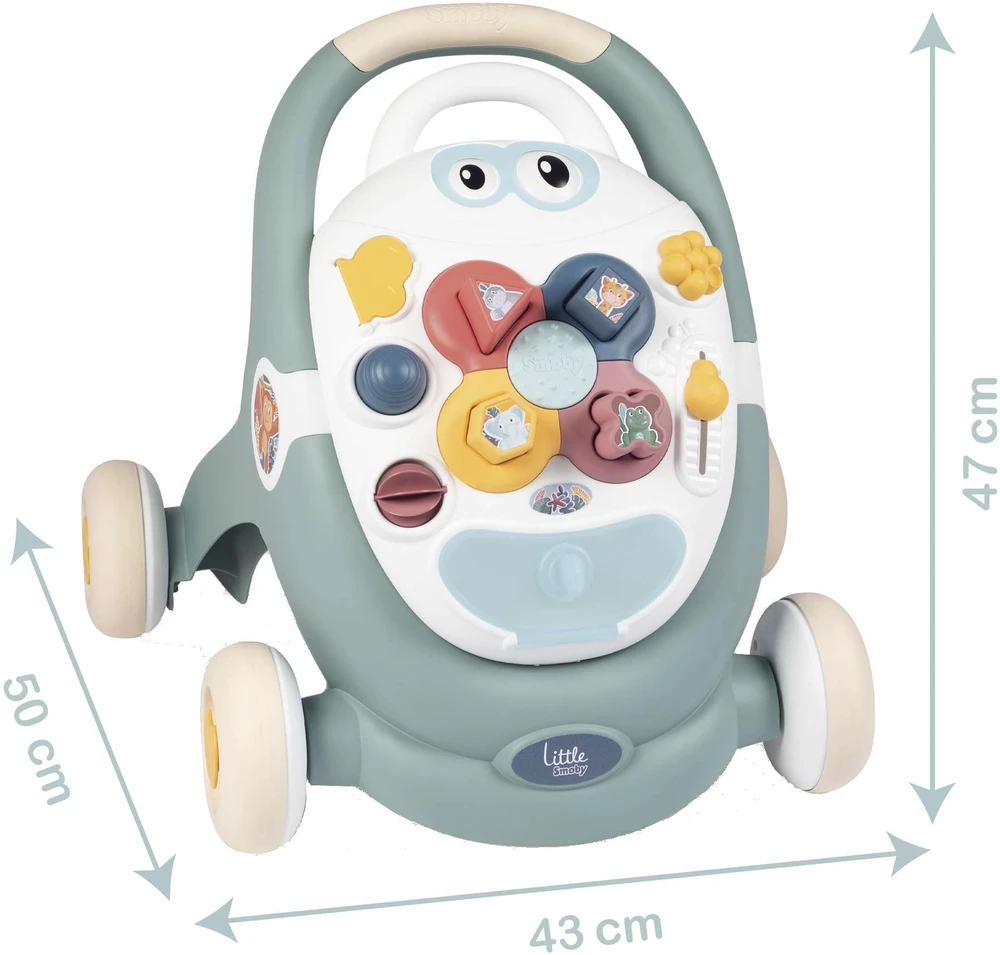 Smoby LS 3 viename Trotty Walker - interaktyvus stumdukas