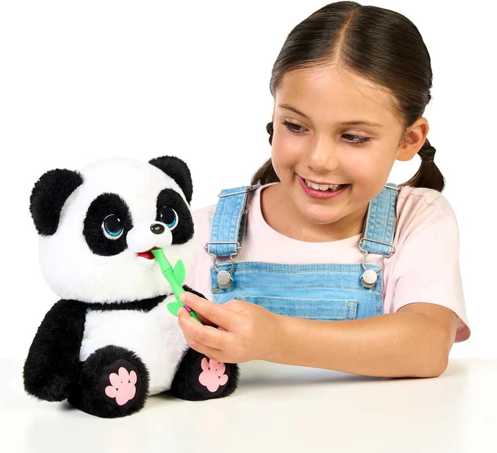 LITTLE LIVE PETS Interaktyvus pliušinis pandos mažylis, 25 cm
