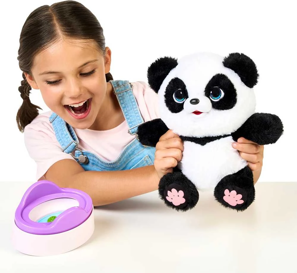 LITTLE LIVE PETS Interaktyvus pliušinis pandos mažylis, 25 cm