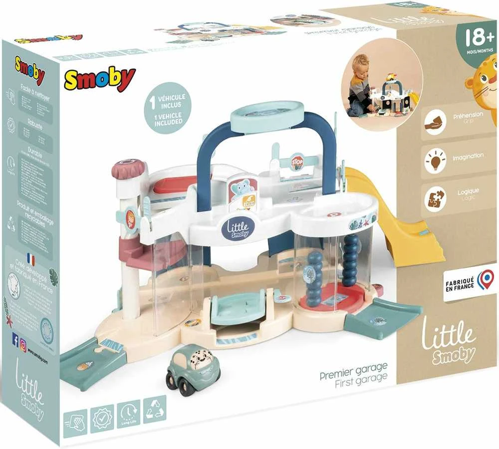 Smoby Little mano pirmoji garažo automobilio „Vroom“ planeta