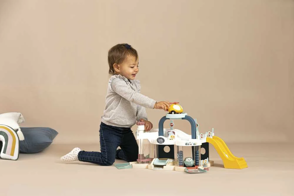 Smoby Little mano pirmoji garažo automobilio „Vroom“ planeta
