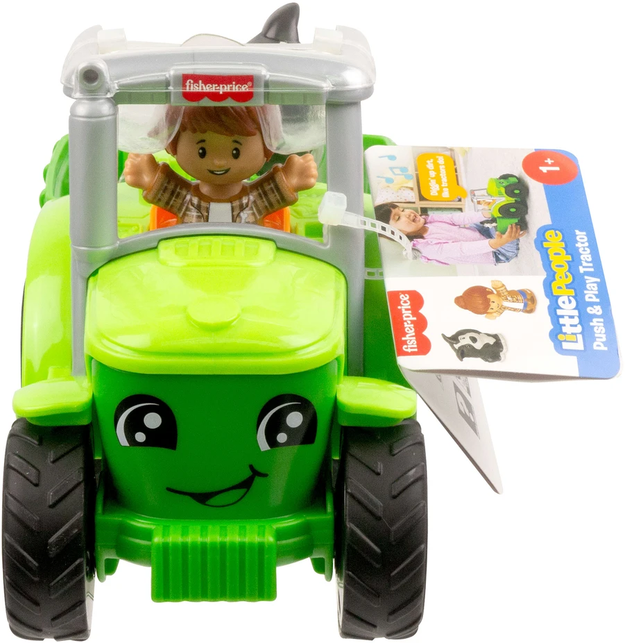 Fisher Price Little People Push and Play traktorius JGX12
