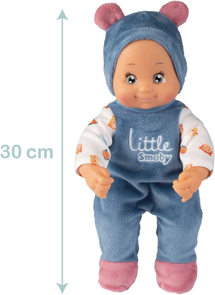 Smoby Vaikų Paspirtukas 3in1 Vežimėlis + Mergaitė Bobas