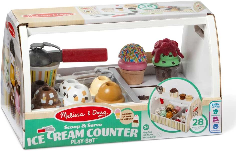 Melissa & Doug Spin Master SPIN Melisa_Doug Didelis medinis ledų stendas 6074905 /2