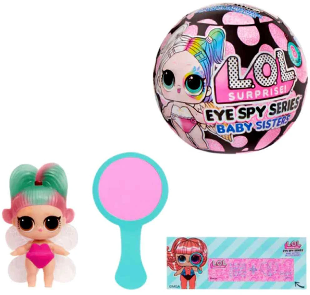 Lėlytė L.O.L. Surprise Eye Spy Baby Sister