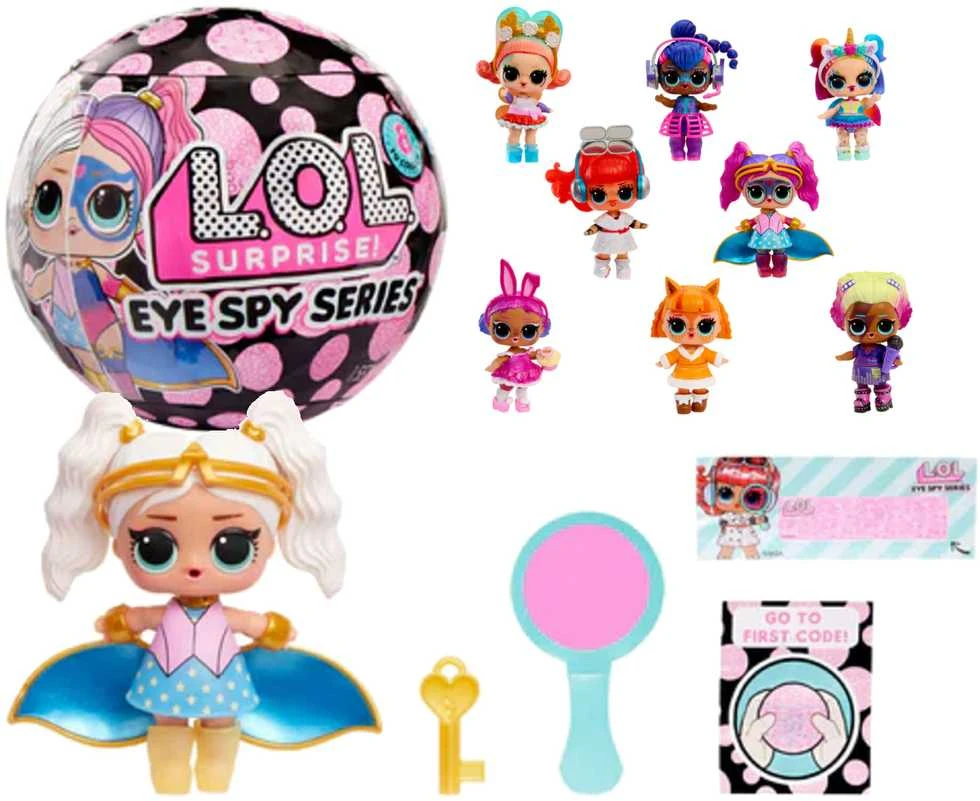 MGA L.O.L. SURPRISE EYE SPY Lėlytė