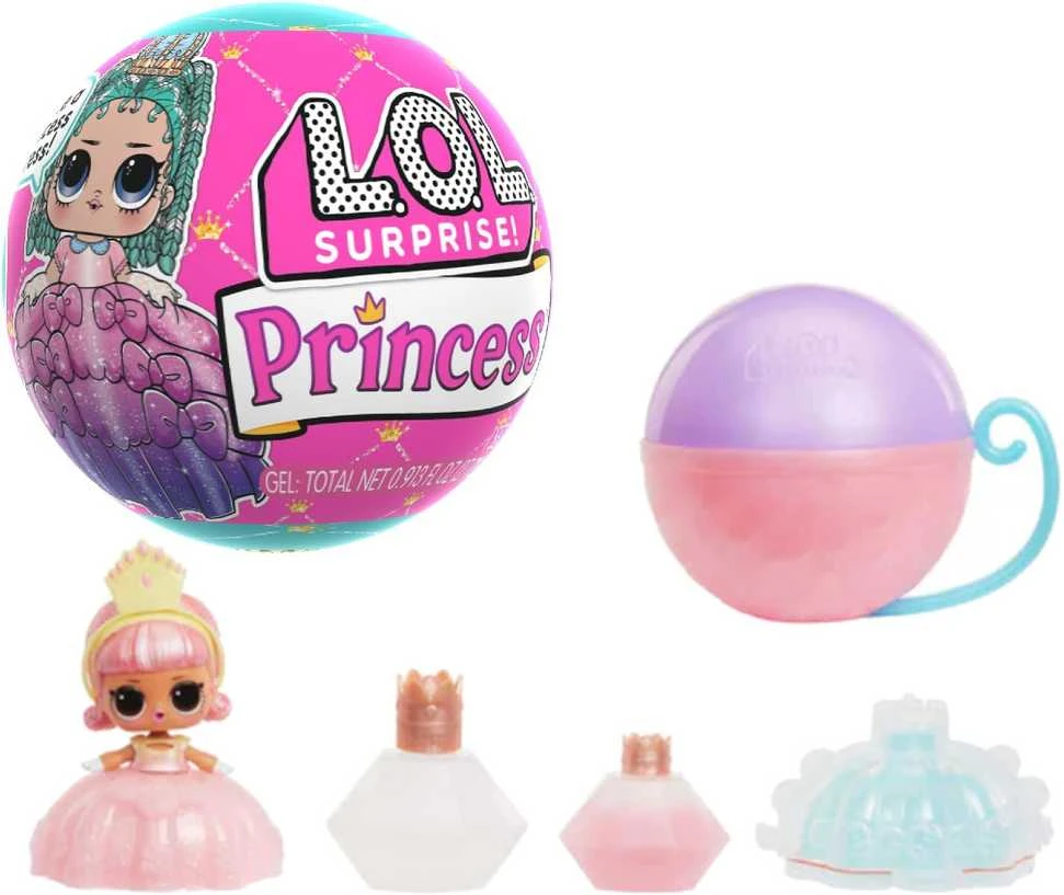 MGA L.O.L. STAIGMENOS PRINCESĖ Lėlytė „Make-It Dresses“
