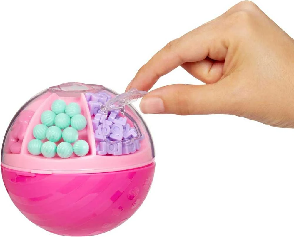 Lėlytė su plaukų karoliukais L.O.L. SURPRISE, 5 cm