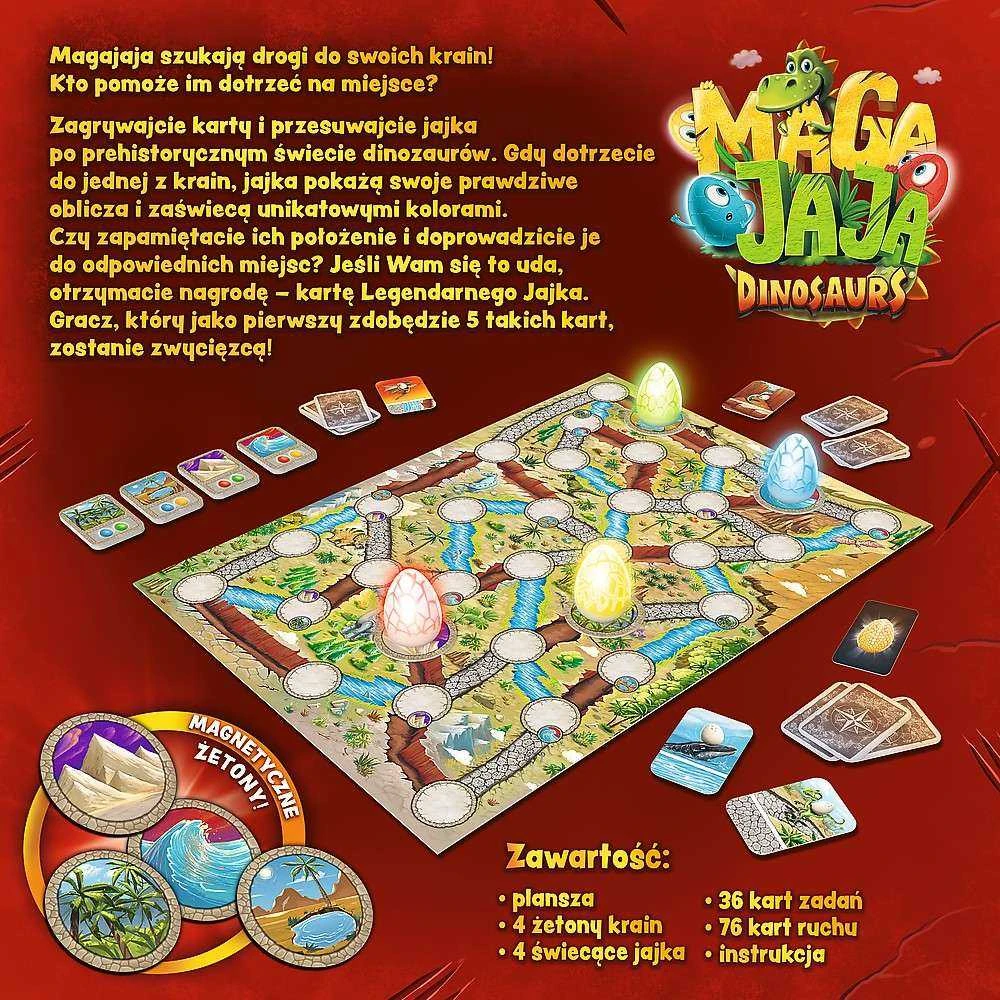 Trefl Šeimos stalo žaidimas Magajaja Dinosaurs 6+