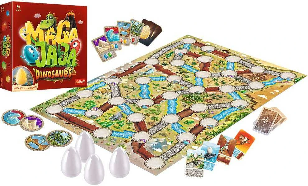 Trefl Šeimos stalo žaidimas Magajaja Dinosaurs 6+