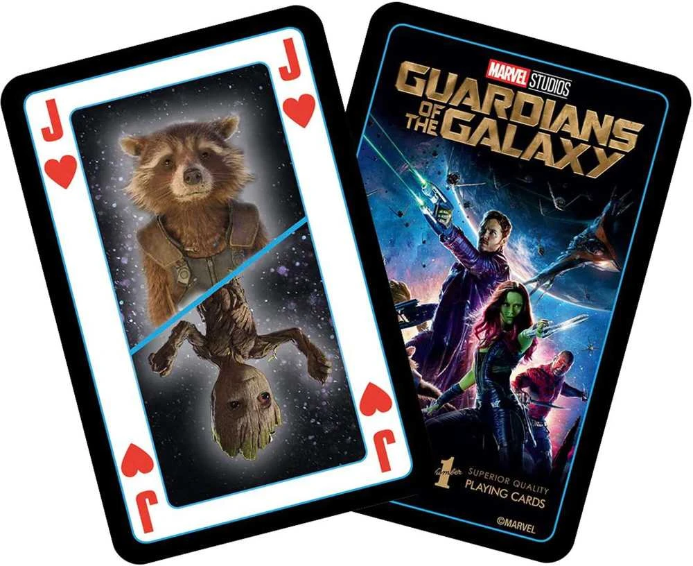 Winning Moves Guardians of the Galaxy žaidimų kortos