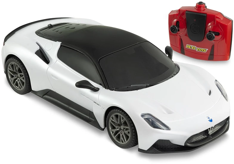 Maserati MC20 RC 1:24 Nuotolinio valdymo sportinis automobilis, baltas, 17 cm