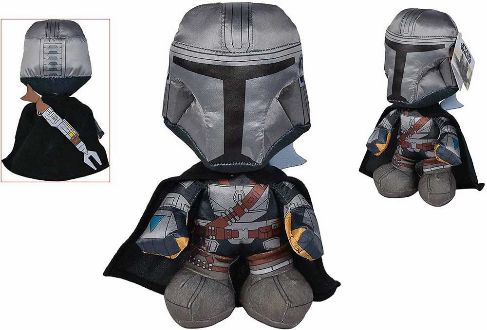 Mattel „Simba Disney“ talismanas „The Warrior Mandalorian Žvaigždžių karai“ 25cm pliušinis