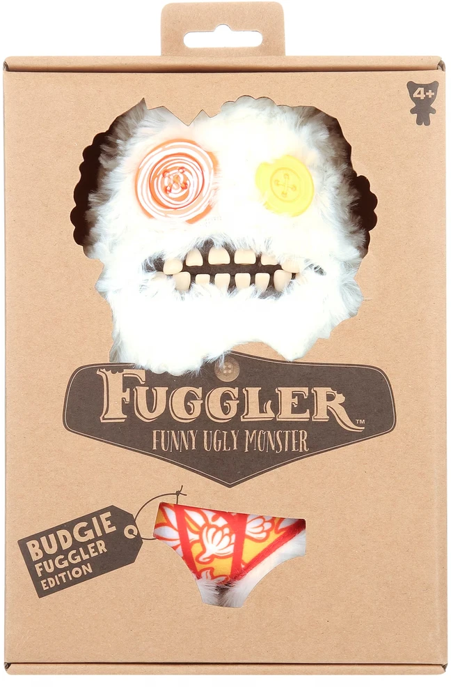 Fuggler Budgie Sasquoosh Duszek pliušinis žaislas 22 cm