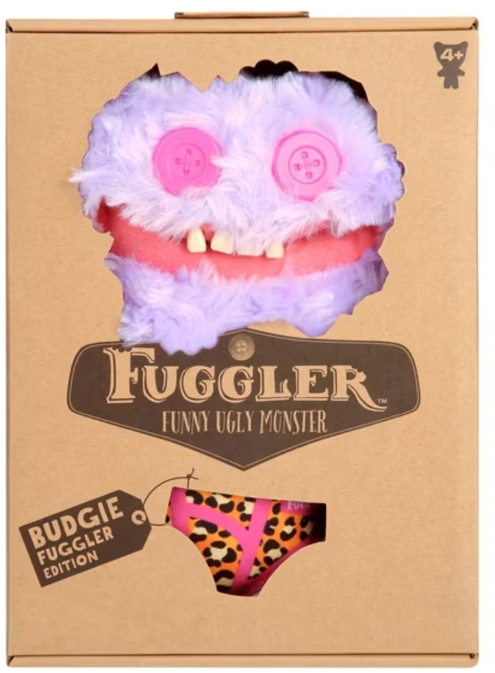 Fuggler Budgie maskotė su kelnaitėmis Grin Grin 22 cm
