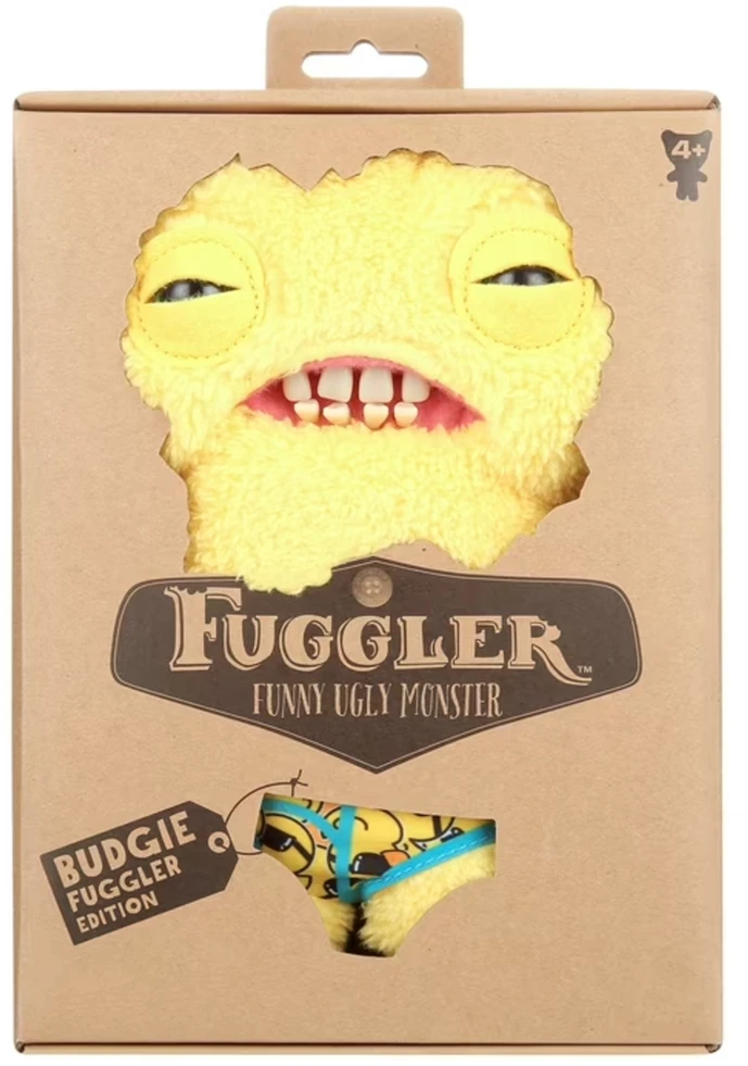 Fuggler Budgie maskotė su apatiniais Squidge 22 cm