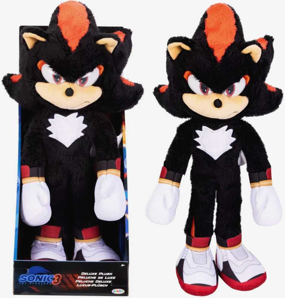 Jakks Pacific Pliušinis Sonic 3 the Hedgehog Deluxe Shadow 35 cm