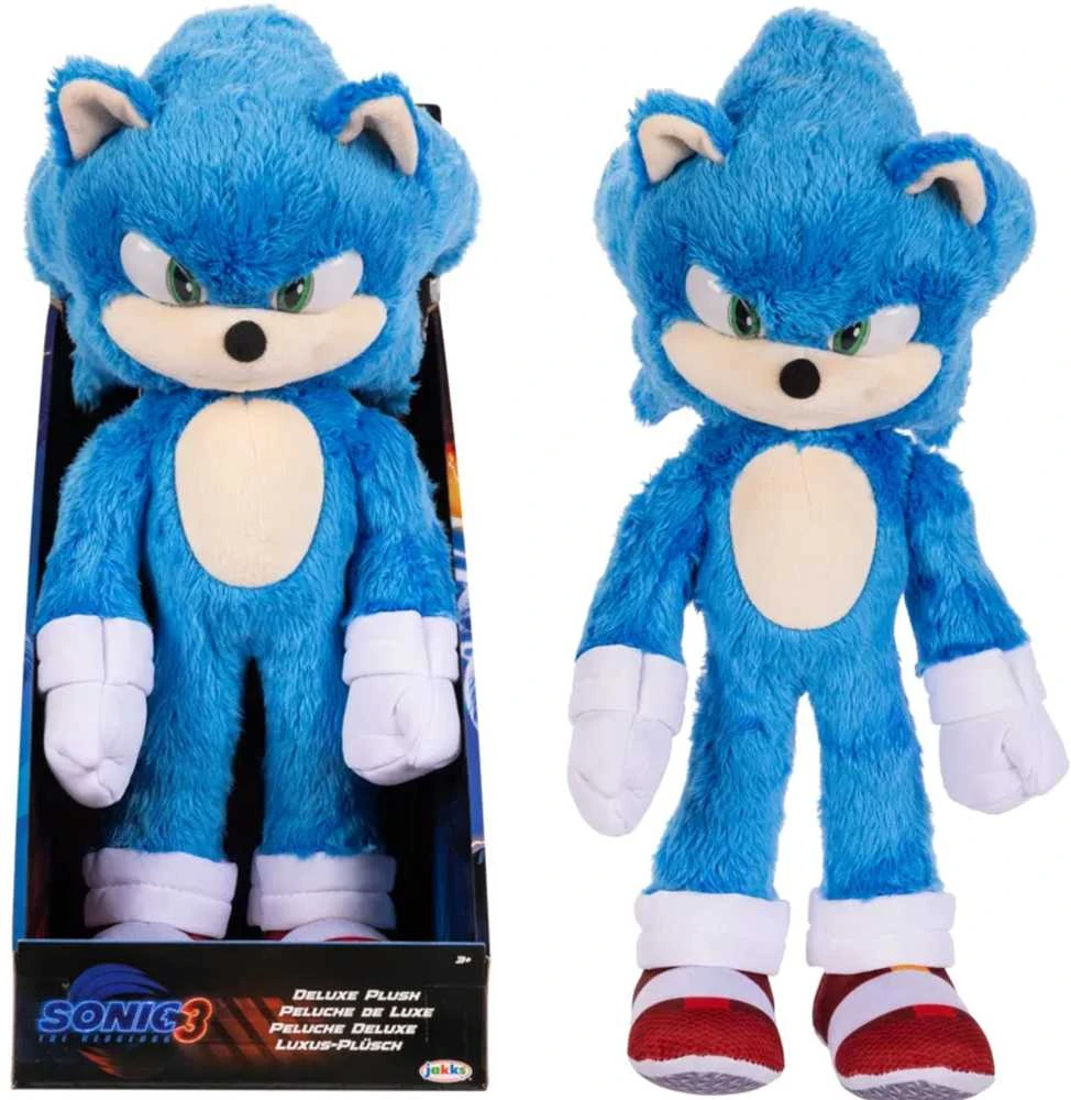 Jakks Pacific Pliušinis žaislas Sonic 3 the Hedgehog Deluxe Sonic 35 cm