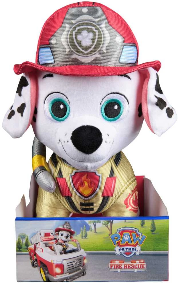 Spin Master Paw Patrol pliušinis žaislas Marshall Fire Rescue 25 cm