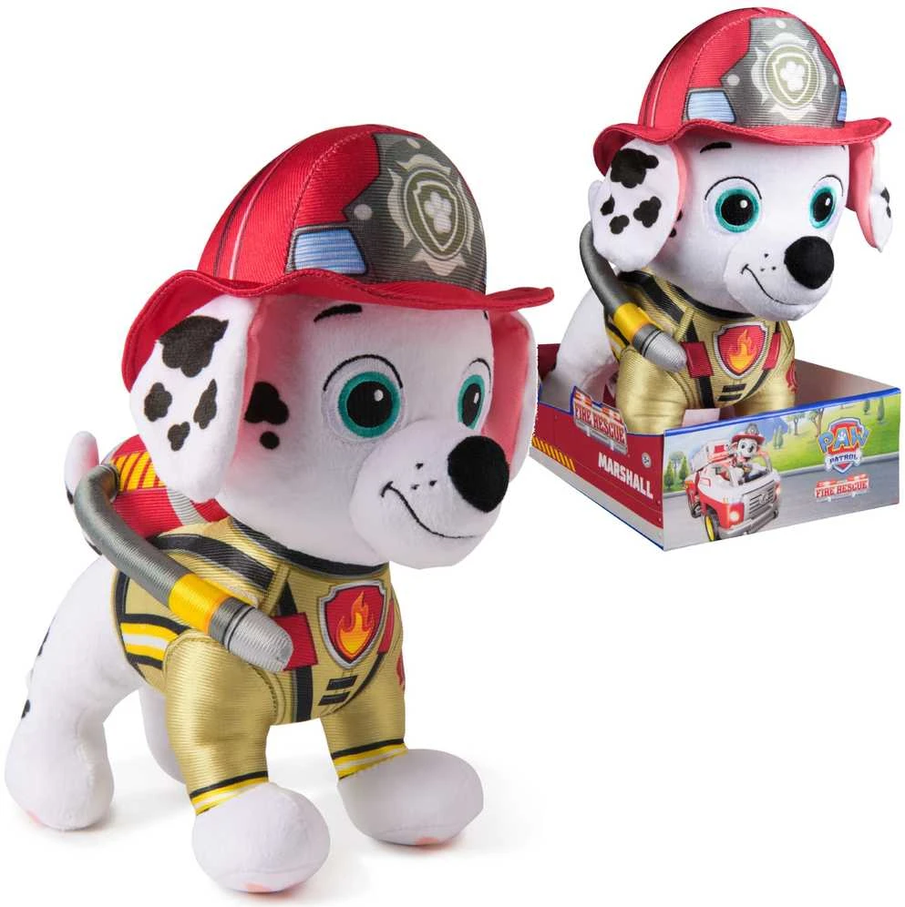 Spin Master Paw Patrol pliušinis žaislas Marshall Fire Rescue 25 cm