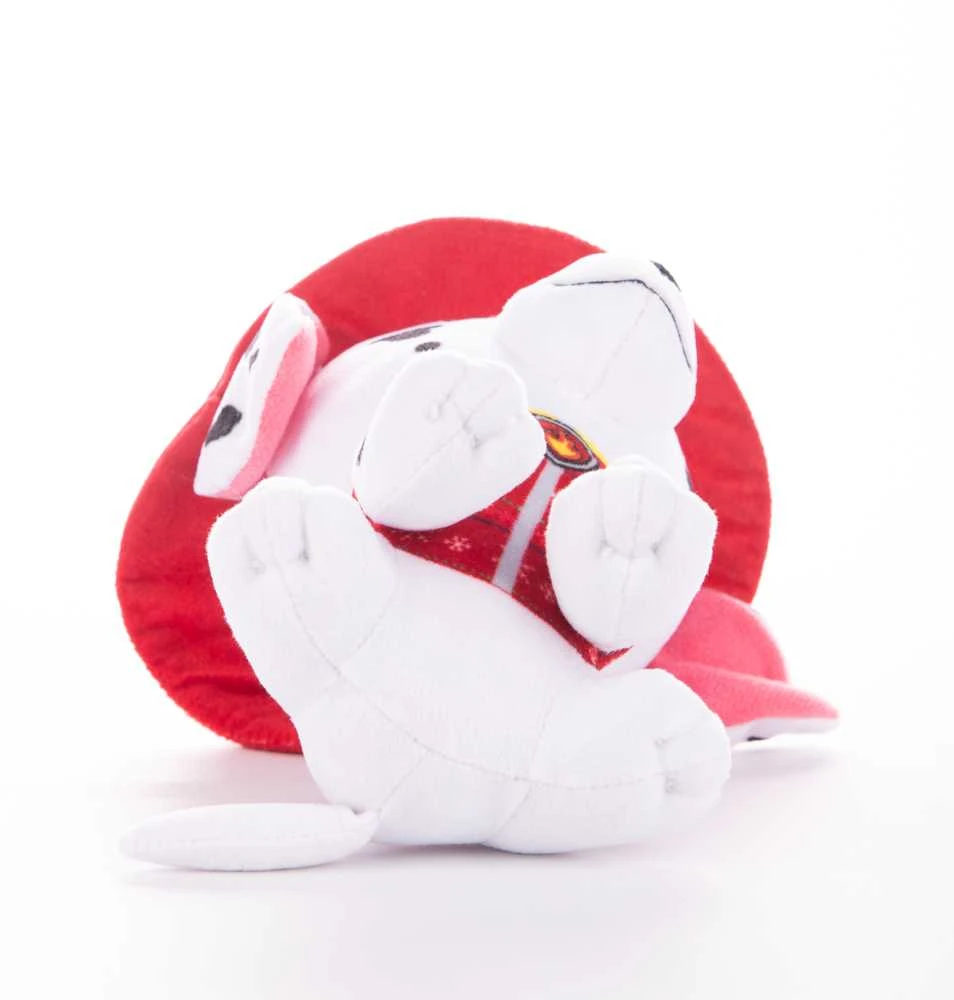 Paw Patrol Marshall pliušinis žaislas kalėdiniame megztinyje 21 cm