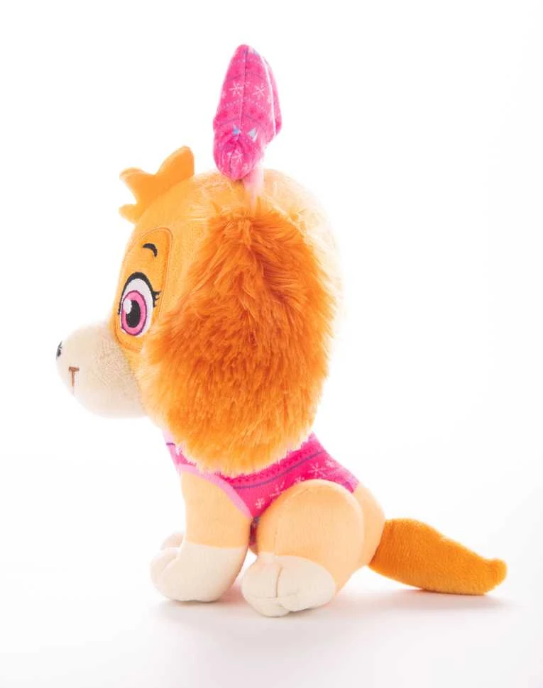 Paw Patrol Skye pliušinis žaislas kalėdiniame megztinyje 18 cm