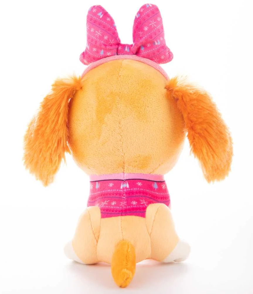 Paw Patrol Skye pliušinis žaislas kalėdiniame megztinyje 18 cm