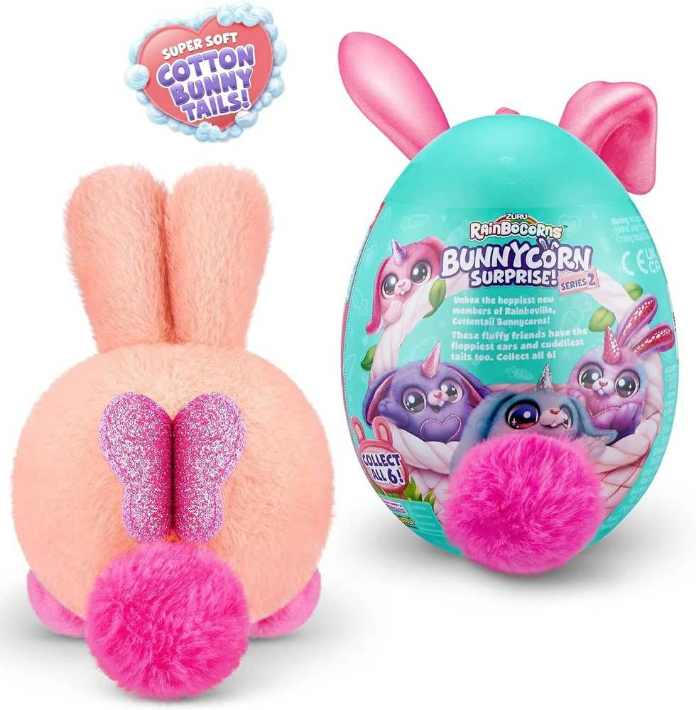 RAINBOCORNS pliušinis žaislas su aksesuarais Bunnycorn, 2 serija, 9280